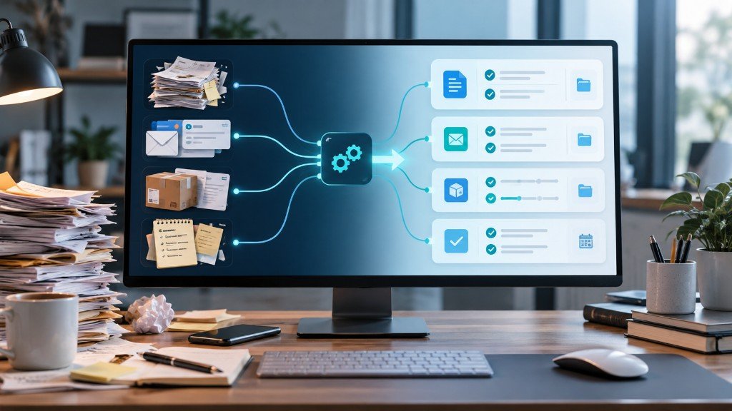 De papeles y correo desordenado a tareas digitalizadas, emails gestionados y envíos controlados